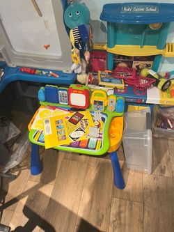 This is a little learning station