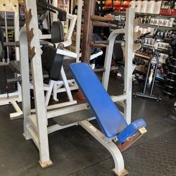 York Barbell Company Olympic Incline Bench