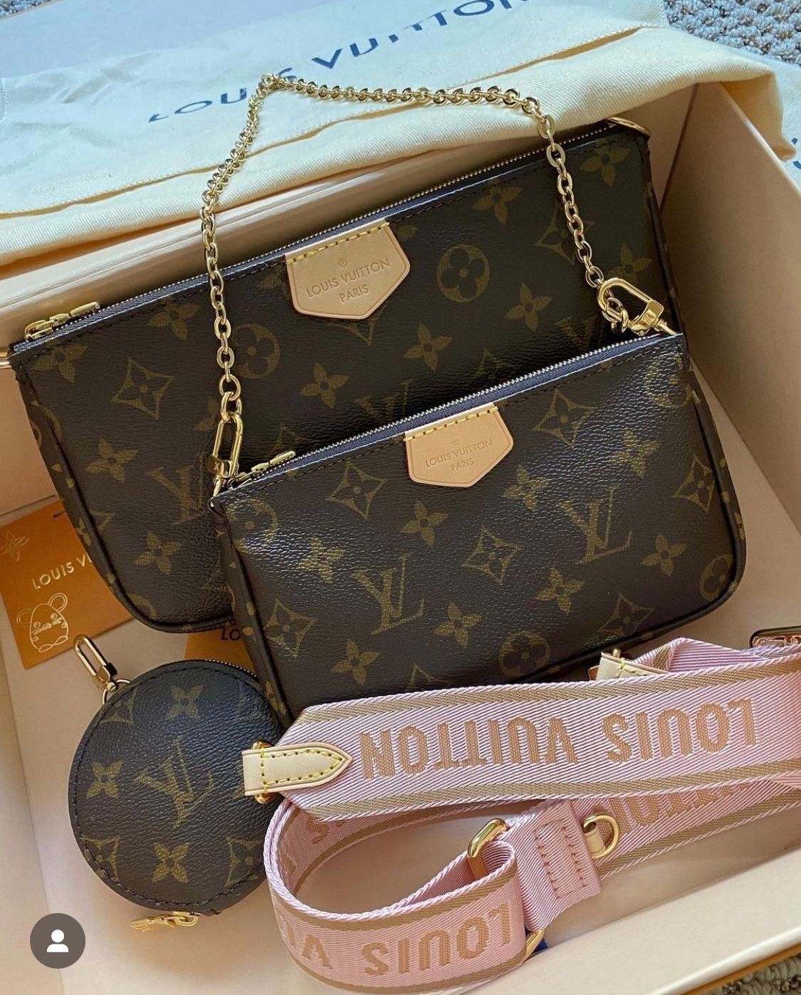 LOUIS VUITTON Multi Pochette