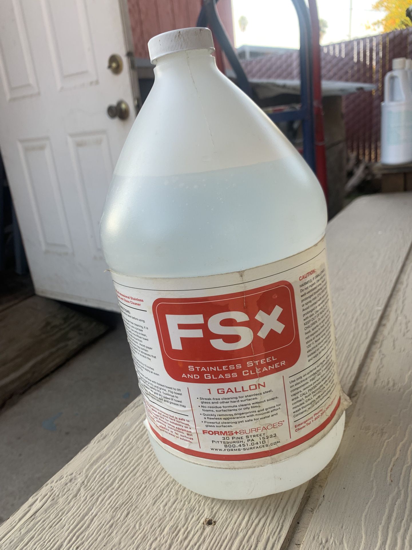 Stainless Steel And Glass Cleaner