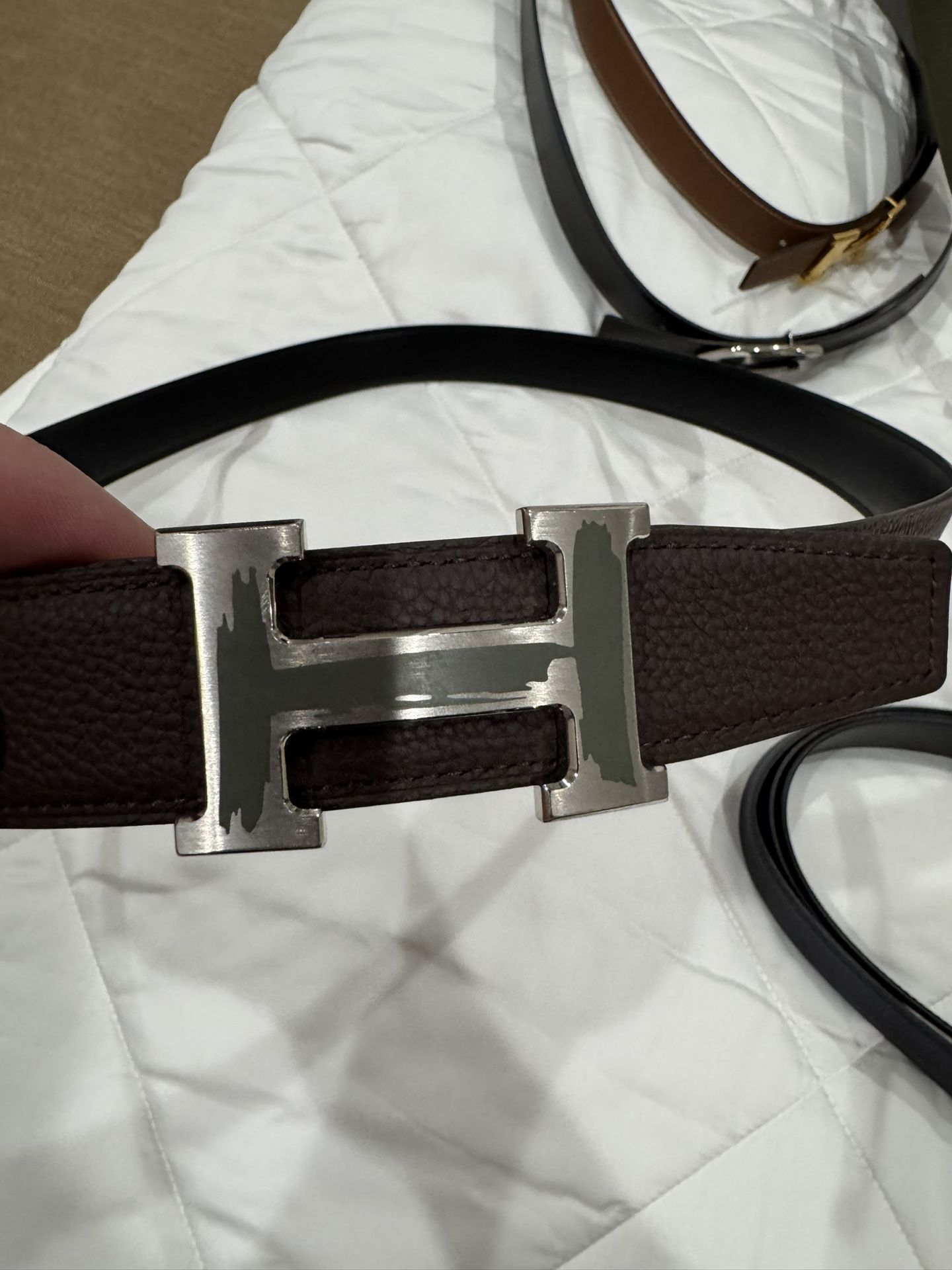 Hermes And Louis Belts