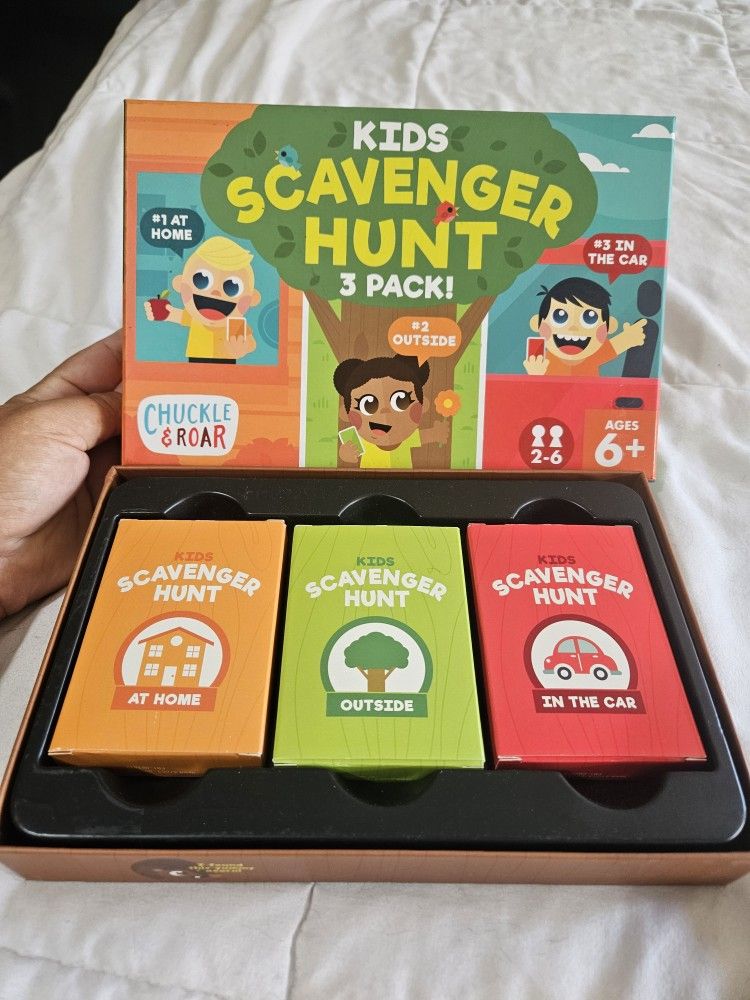 Kids Scavenger Hunt Game, $6