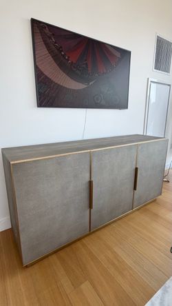 Restoration hardware Shagreen 3-Door Sideboard
