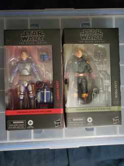 Star Wars Black Series Jango Fett and Boba Fett