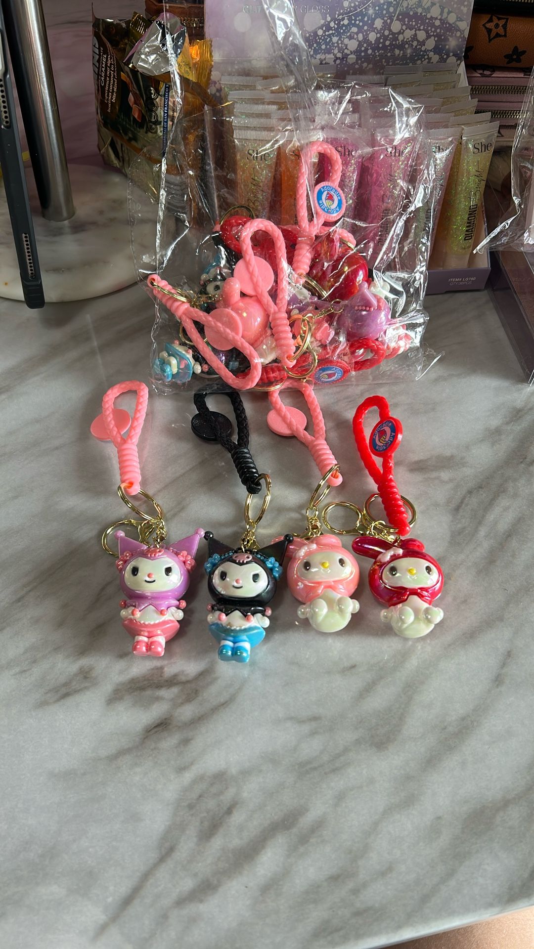 Kuromi Keychains