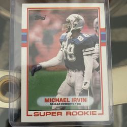 1989 Topps - #383 Michael Irvin (RC) 25$