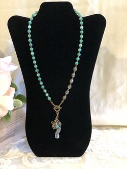 Turquoise Toggle Necklace