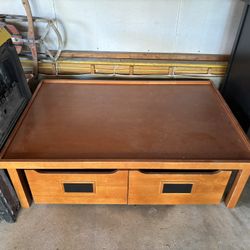 Toy Table With Drawers