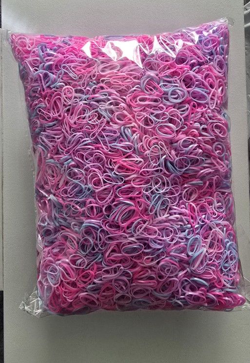 Girl's Rubber Hair Ties