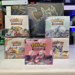 Booster Boxes pokemon sale