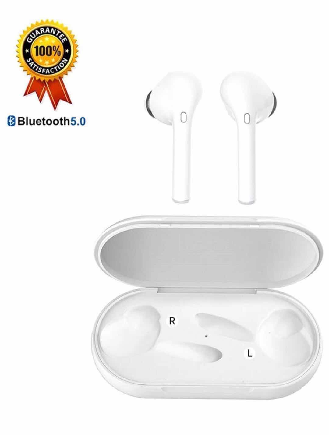 True Wireless Earbuds Bluetooth Earbuds Wireless Earbuds - Bluetooth 5.0 Mini in Ear TWS Earbuds with Charging Case,Noise Cancelling Earbuds,Earbuds