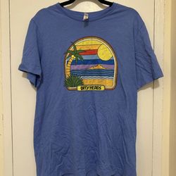 Various sized unisex tshirts