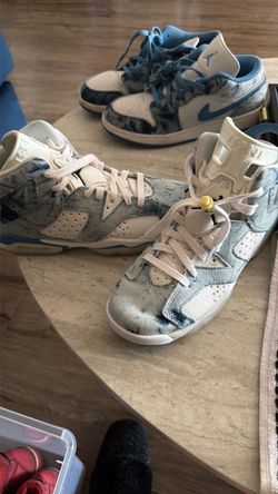 Air Jordan 6 Retro GS "Washed Denim" sneakers