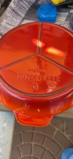vintage Prizer-Ware Enamel cast iron