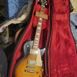 2019 mint condition gibson les paul tribute with deluxe gibson leather case