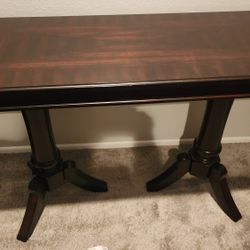 Solid  Wood  Accent Table