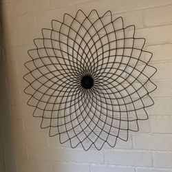 Black Metal Wall Decor $10