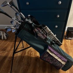 Golf Clubs And Bag