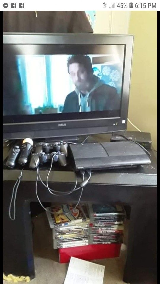 Ps3,Tv,games and controls