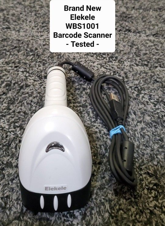 Elekele WBS-1001 POS Barcode Scanner - Tested -