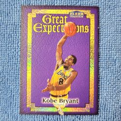 Kobe Bryant 1998-99 Fleer Tradition Great Expectations 3 Of 10 LA Lakers