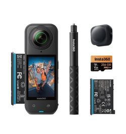 Insta360 X5 Essentials Bundle with 256GB Card