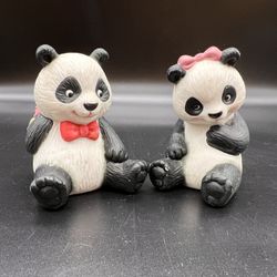 Pair of 1990 Avon Pandas 
