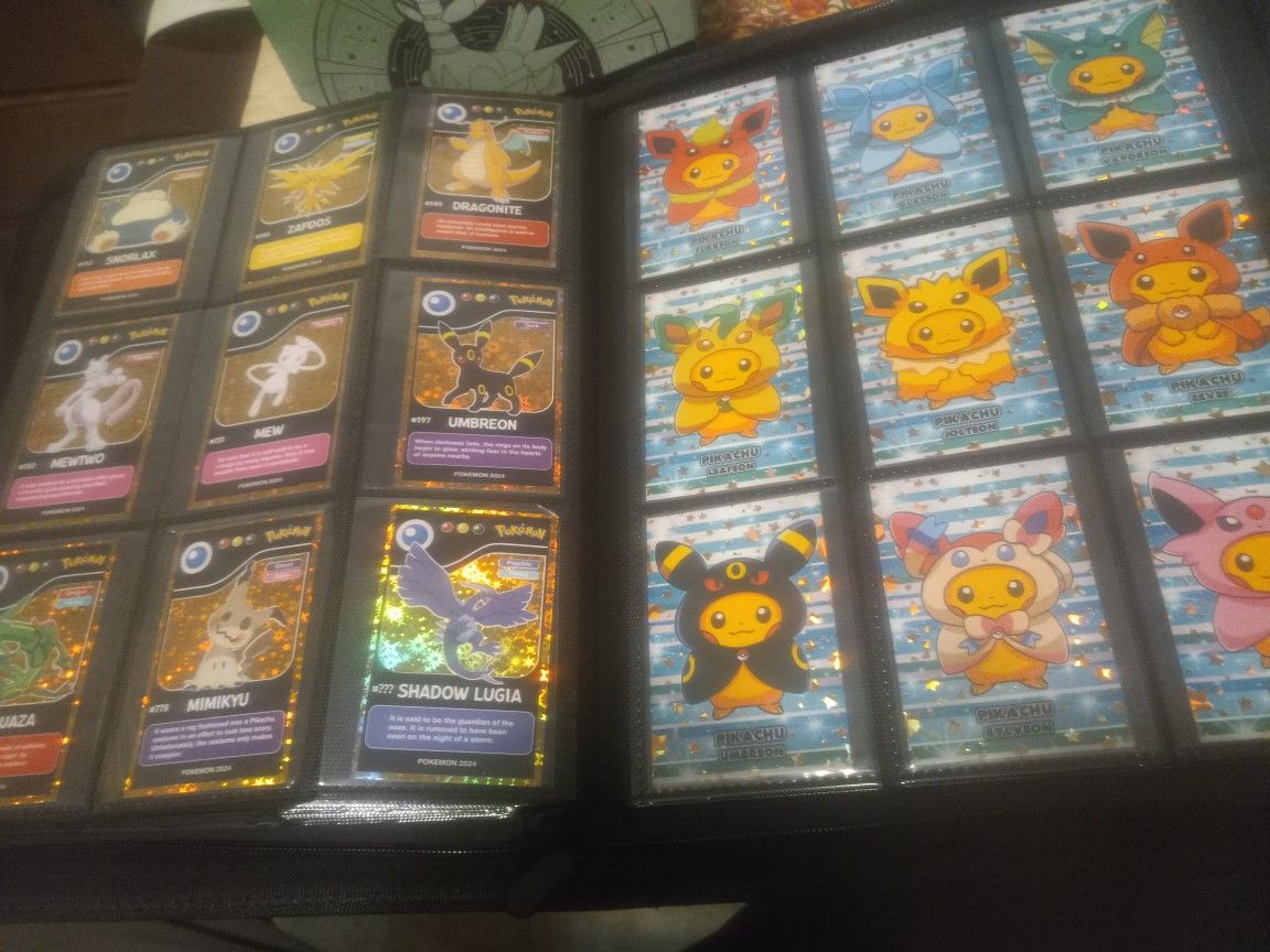 Pokemon Poncho Pichachu, Kanto, Poke Data Sets