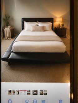 Queen size bed with Mattress