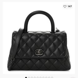 Preowned Chanel Small / Mini Coco Handle 