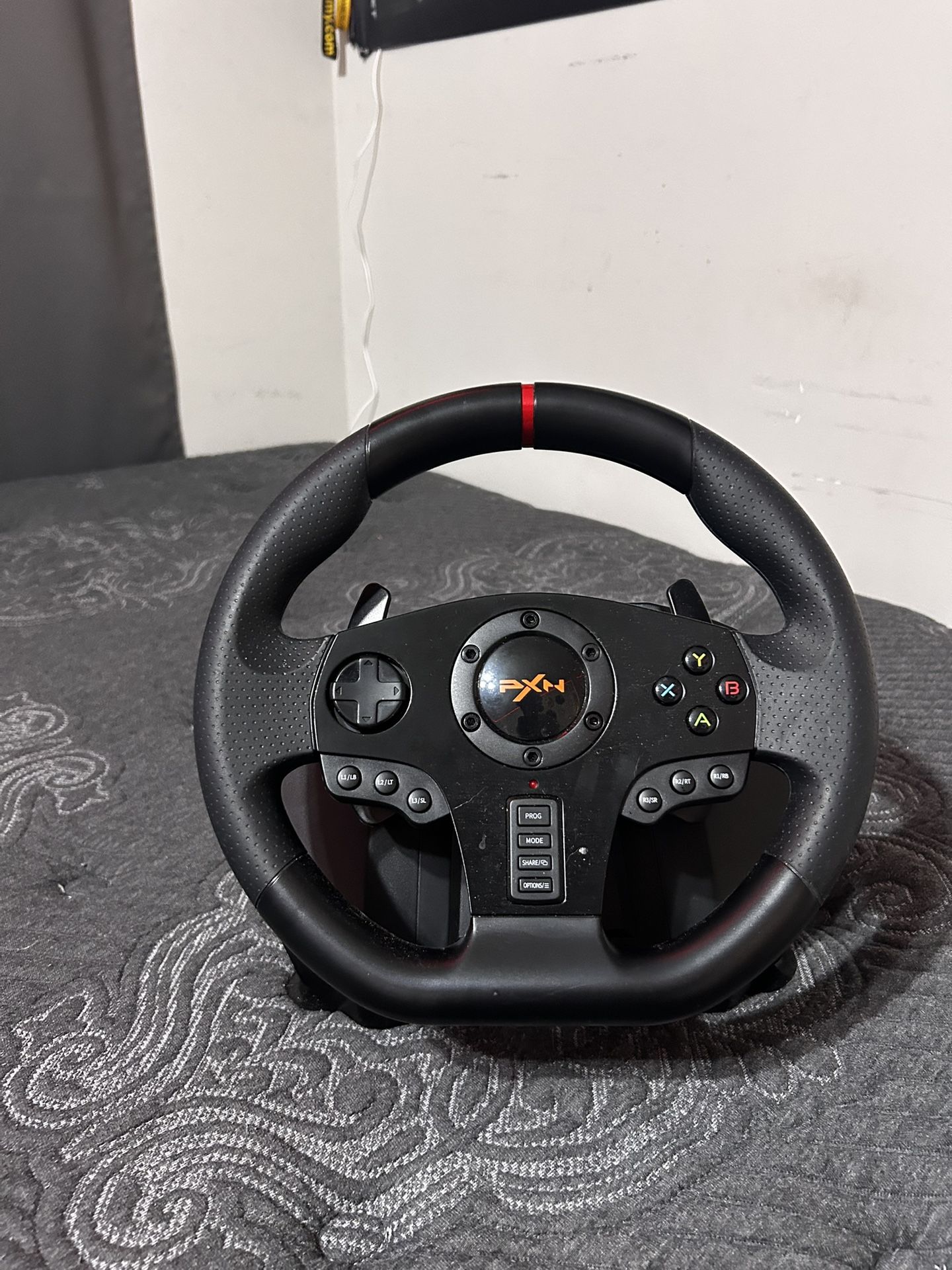 PXN V900 gaming steering wheel! Works with PC, PS4, PS3, Xbox Series S|X and Xbox one