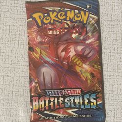Pokemon Booster Pack Battle Styles x1