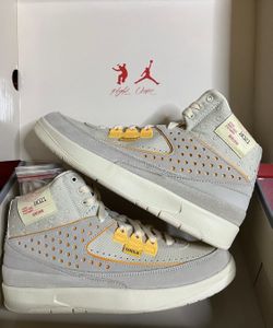 Air Jordan 2 Retro SP Union LA Rattan Size 9.5 Men NEW / DS Deadstock $240