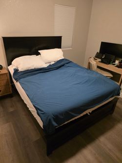 Black Queen Bed Frame