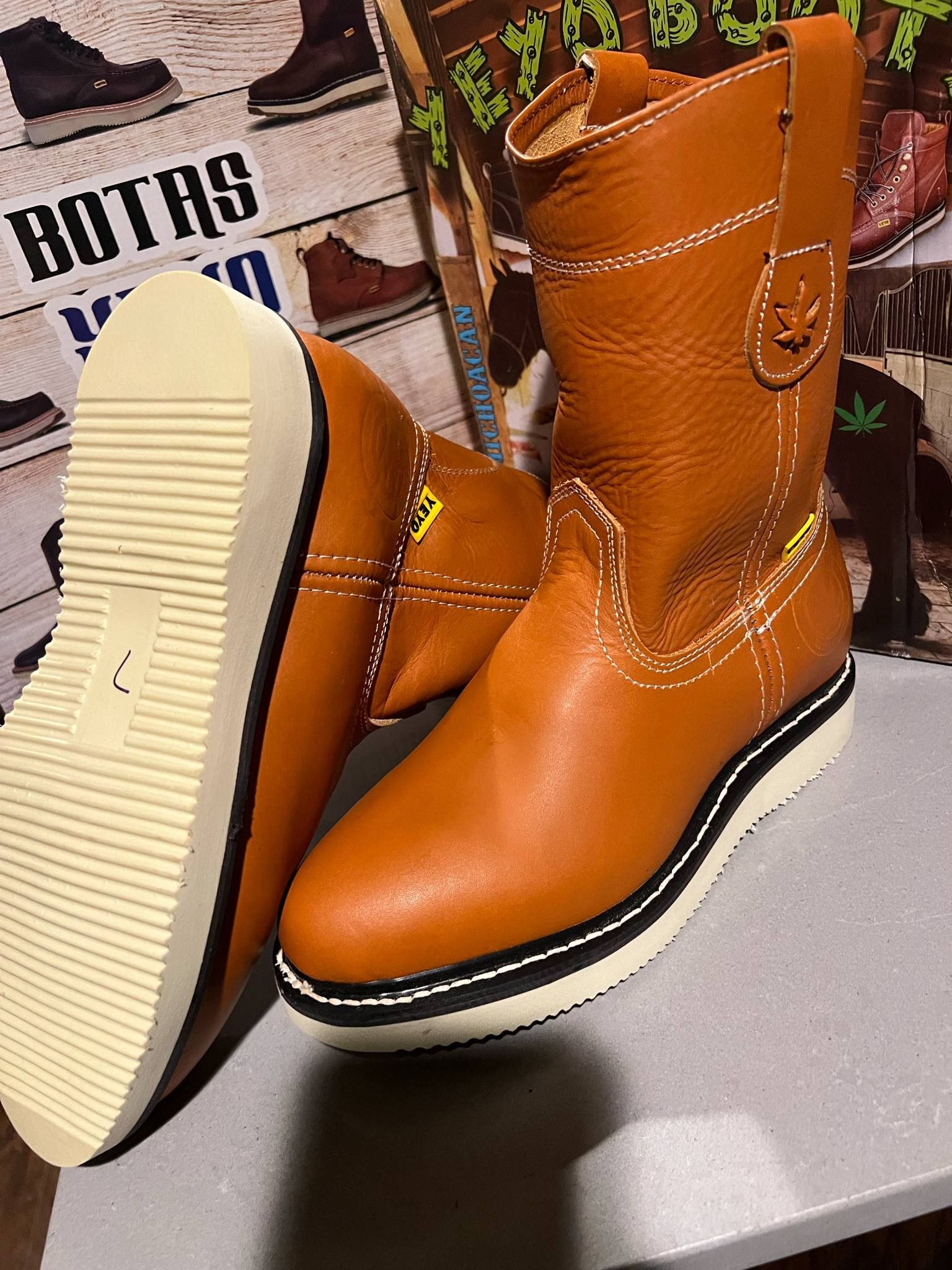 Leather Work Boots