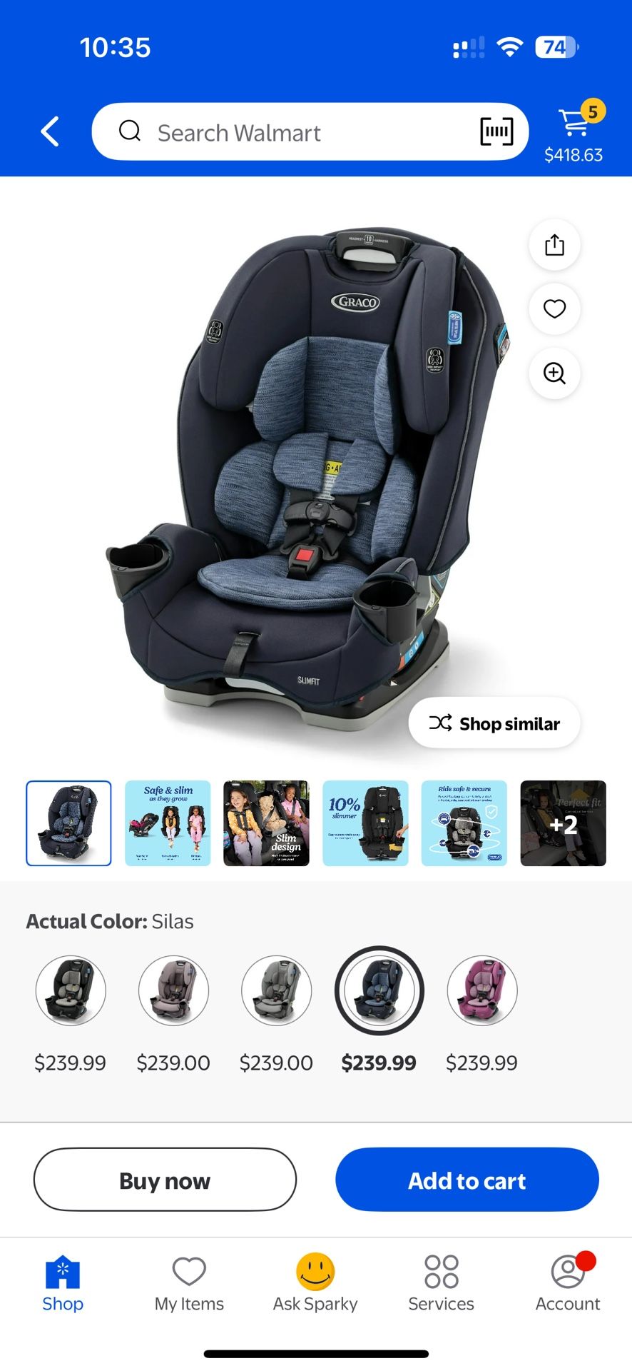 Graco 3 In 1 convertible Car Seat