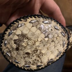 Belt Snakeskin Size34