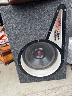 Mtx subwoofer with original box