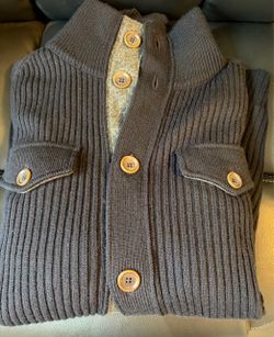 Banana Republic extra fine merino wool cardigan in size L.