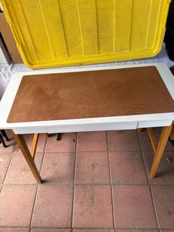 Office Desk Table/ drawer 42”long 20” wide $ 20