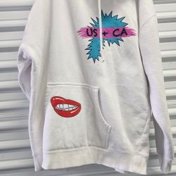 Pink Summer Carnival 2024 Tour Hoodie Sweatshirt Adult XL White Pullover P!NK