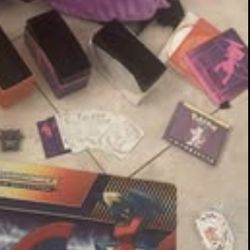 Original Pokémon Gengar backpack full of original Pokémon stuff