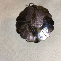 Dyed Mother Of Pearl Medallion Pendant