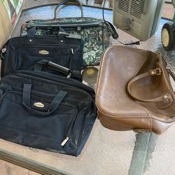 Used Vintage Bags $5 Each Suitcases 🧳 Carry Bag