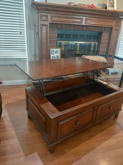 Moving Coffee Table