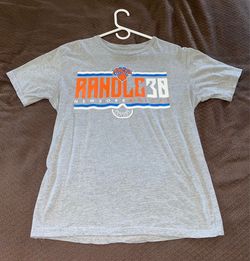 New York Knicks Julius Randle #30 Graphic T-Shirt - Gray - Men’s Large