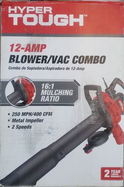 HYPER TOUGH 12Amp Blower/Vac Combo