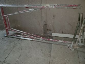 Scaffold for stucco