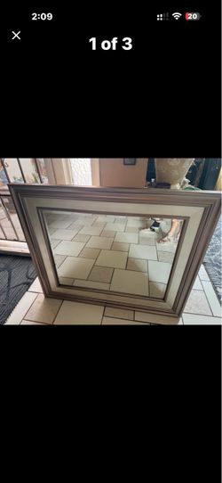 Beautiful mirror gold and silver
