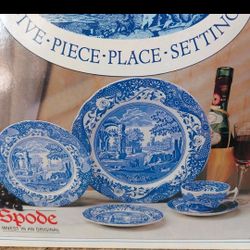 Spode Blue Italian China EXTENSIVE Collection 